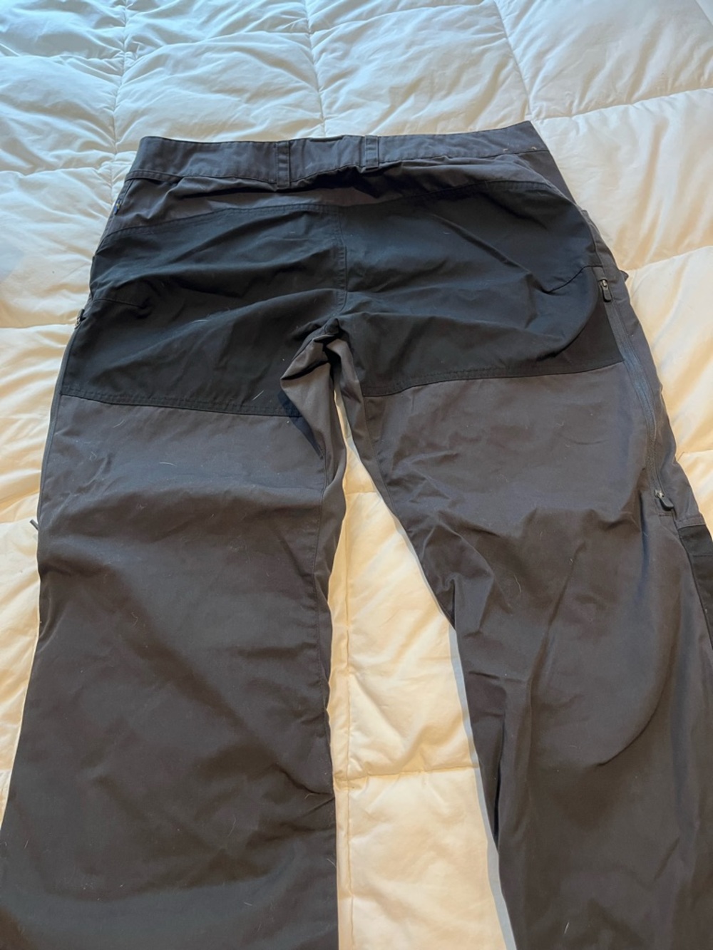 Fjallraven Women's Charcoal Cargo Pants - Dark Charcoal - Picture 6 of 7